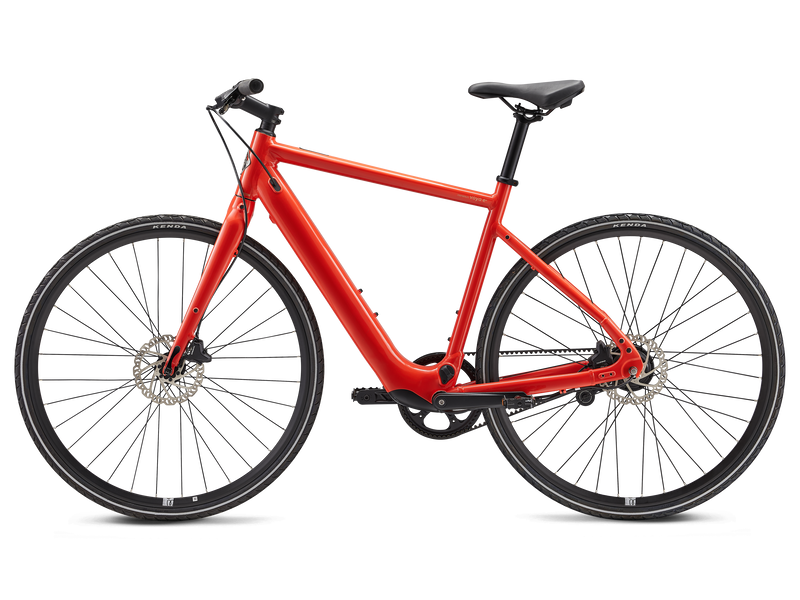 2024 Momentum Voya E+ 2 - Single-Speed Commuter eBike - Tequila Sunrise-1